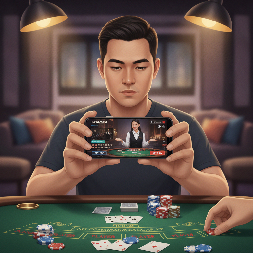 Illustration: Royale Fortune Live Dealer Games: How to Join a Table and Place Bets