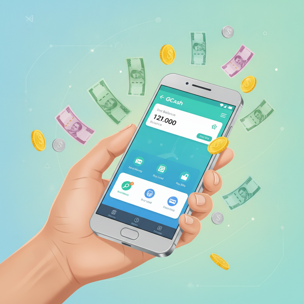 Illustration: How to Make Your First Deposit at Royale Fortune Using GCash